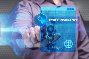 Cyber Liability Insurance being pulled on screen