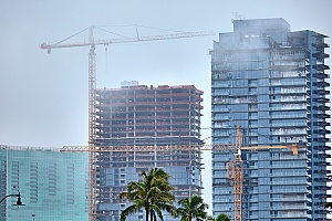 construction skyline in Hawaii