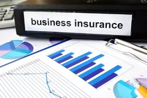 business insurance file on annual chart