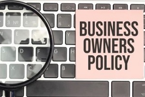 business owner note policy on laptop keyboard