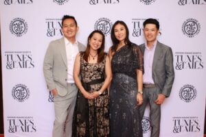 This is a photo of Atlas employees at Hawaiian HUmane Society's Tuxes and Tails annual gala event.