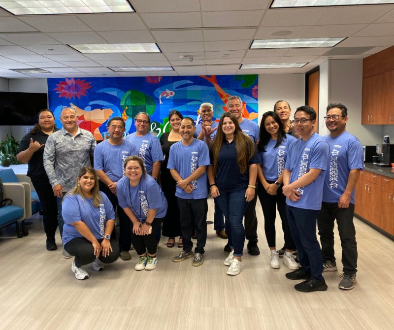 this is a photo of Atlas employees at the AED and CPR Training