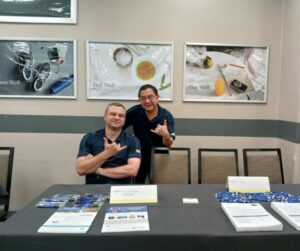 this is a picture of Atlas employees at Open Enrollment at the Prince Resorts.