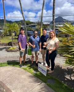 this is Atlas employees at the Purchasing Hui Mini Golf Event