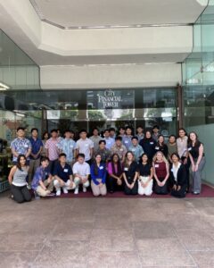 This is a photo of all the interns in Tradewind Group's 2025 Summer Internship
