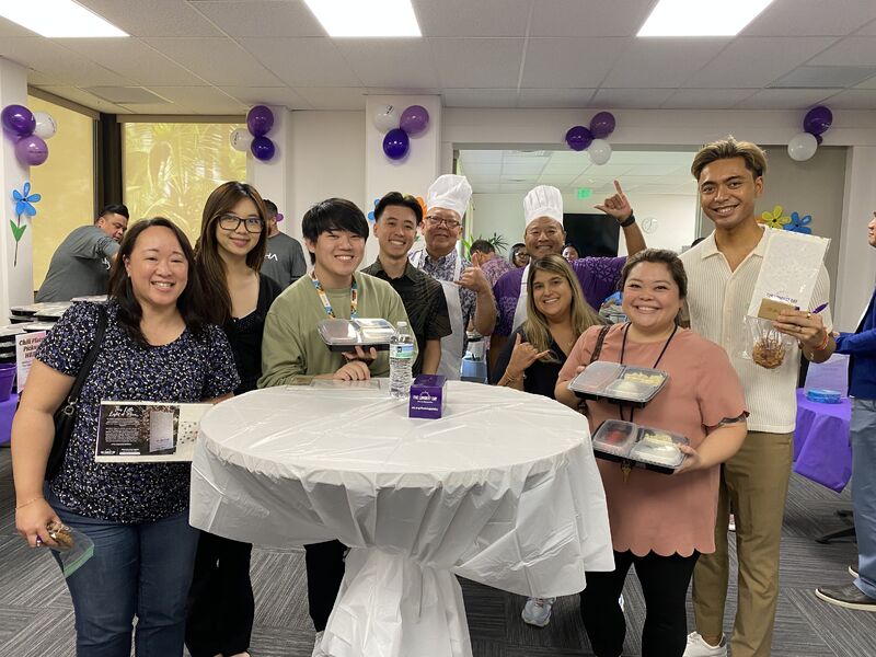 This is Atlas Employees for Island Insurance Agency's Chili Fundraiser for Alzheimer's Association