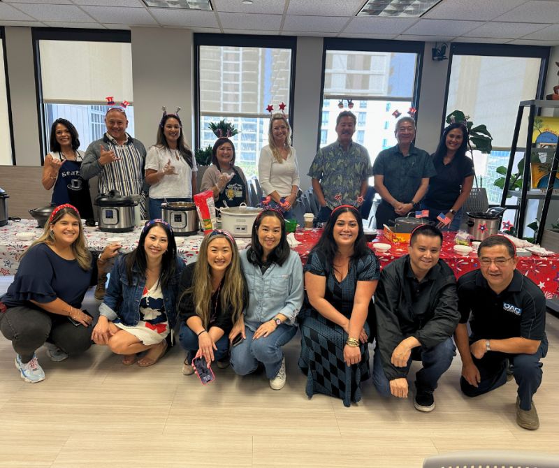 this is the OAC team at our 4th of JUly celebration