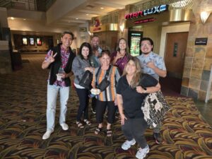 this is a photo of Atlas employees at Movie Day
