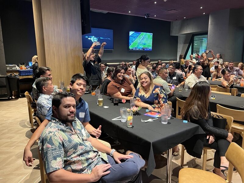 Pau Hana Social at DNB with the AOAO team at Atlas Insurance Agency.