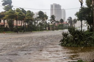 Hurricane Irma and tropical storm