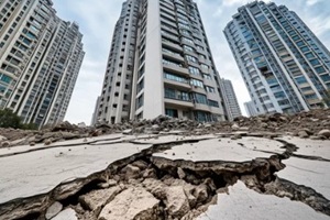 damage after earthquake natural disasters