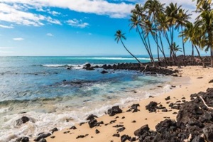 mahai'ula beach, Kekaha Kai Beach Park, Hawaii, Hawaii, USA